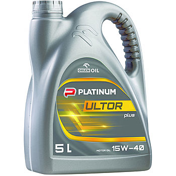 Минеральное моторное масло PLATINUM ULTOR PLUS 15W-40 - 5 л