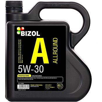 НС-синтетическое моторное масло Allround 5W-30 - 4 л