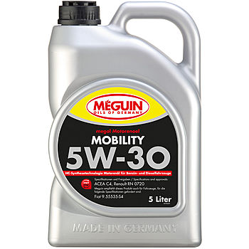 НС-синтетическое моторное масло Megol Motorenoel Mobility 5W-30 - 5 л